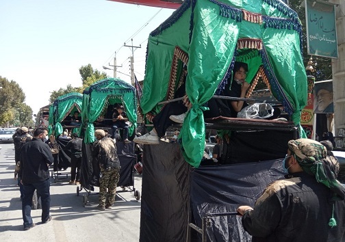 برگزاری مراسم عاشورای حسینی در کرمانشاه