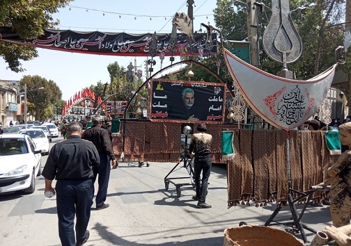 برگزاری مراسم عاشورای حسینی در کرمانشاه