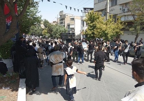 برگزاری مراسم عاشورای حسینی در کرمانشاه