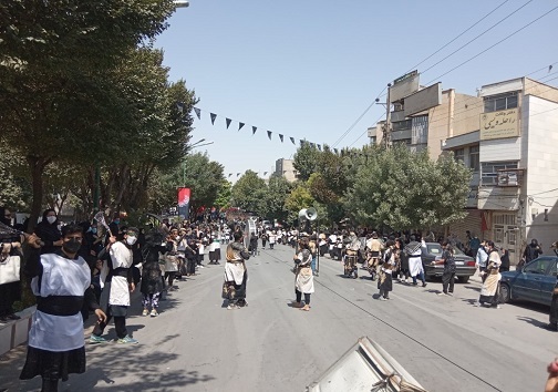 برگزاری مراسم عاشورای حسینی در کرمانشاه