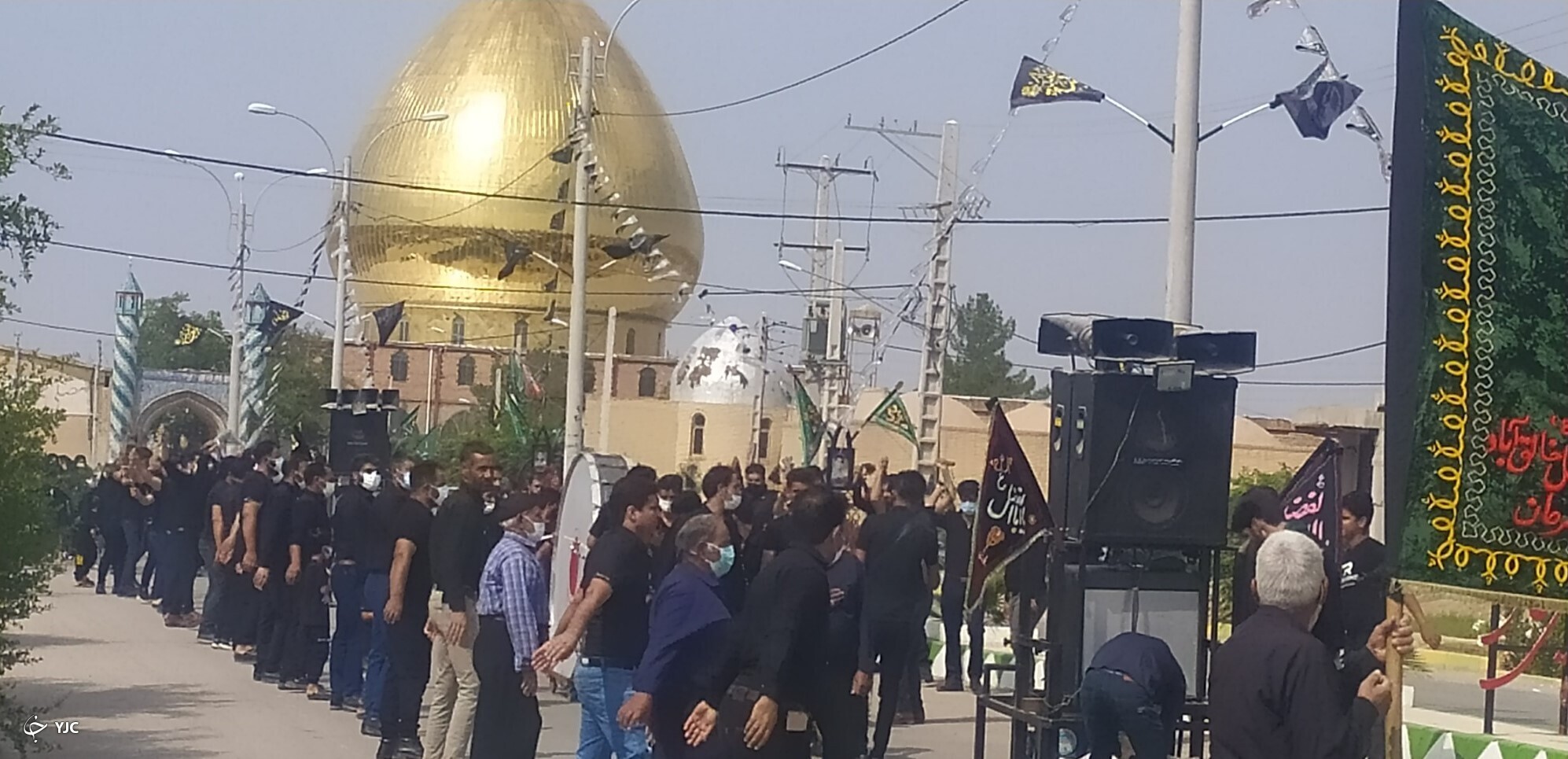 عزاداری عاشورای حسینی در زرند 