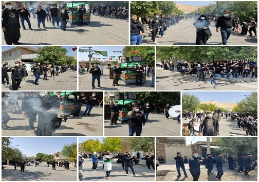 برگزاری مراسم عاشورای حسینی در کرمانشاه+عکس و تصاویر
