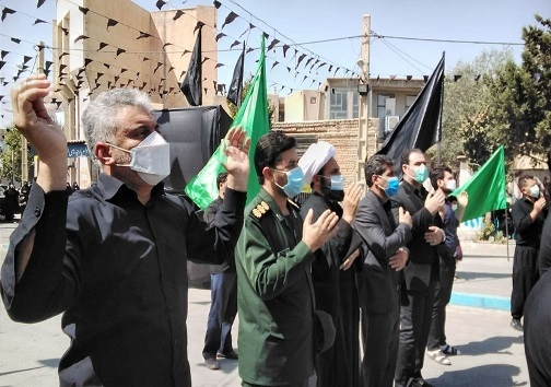 برگزاری مراسم عاشورای حسینی در کرمانشاه+عکس و تصاویر