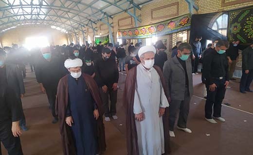 اقامه نماز ظهر عاشورا در خراسان شمالی