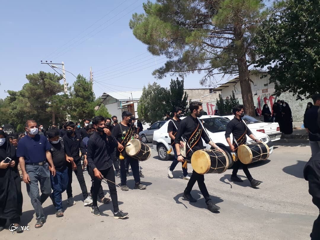  عزاداری مردم کوهبنان 