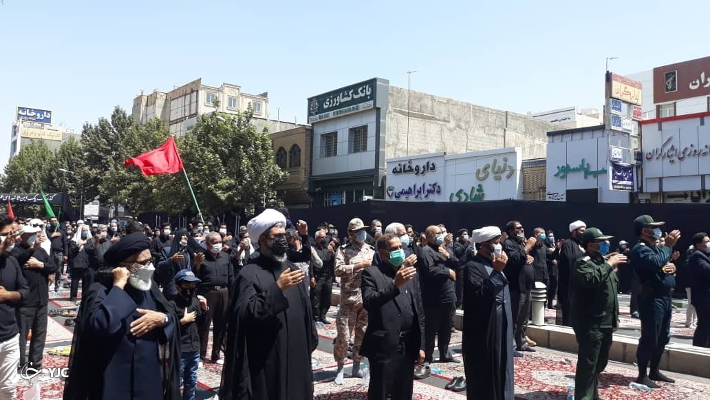 برگزاری مراسم ظهر عاشورا در کاشمر برگزاری مراسم ظهر عاشورا در شهرستانهای خراسان رضوی+تصاویر
