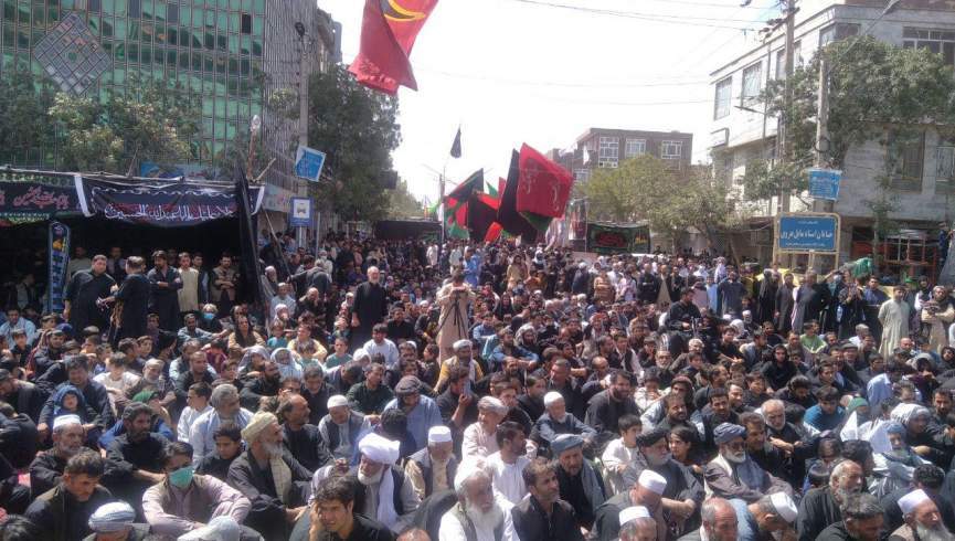 برگزاری مراسم عاشورا در هرات/ تاکید بزرگان بر اتحاد و مقابله مشترک با نفاق‌افکنان