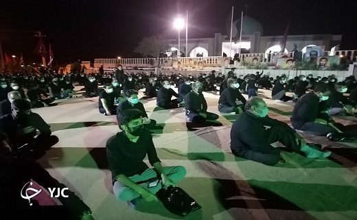 برگزاری مراسم شام غریبان شهدای دشت کربلا در خراسان جنوبی + تصاویر