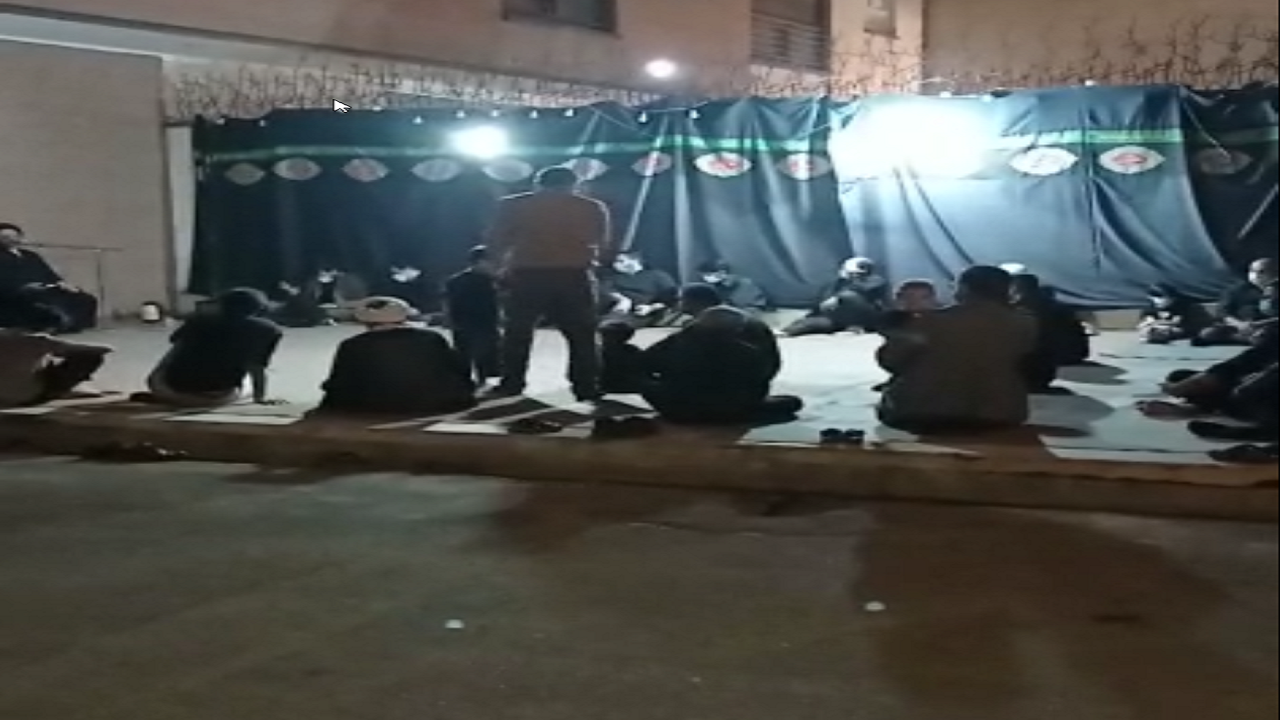 مراسم شام غریبان در شهر مقدس قم + فیلم