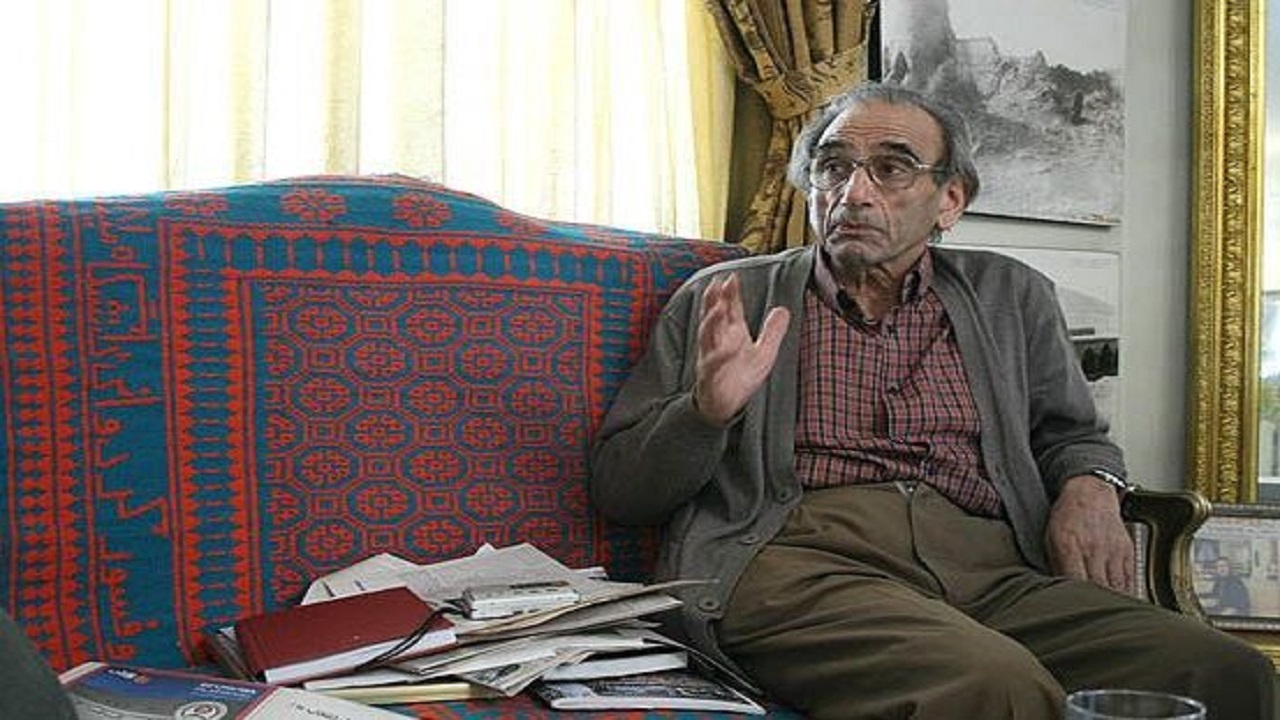 خاکسپاری زنده یاد کردوانی در قطعه نام آوران بهشت زهرای تهران