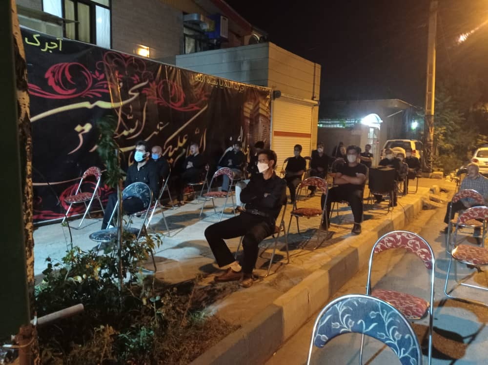 آیین شام غریبان امام حسین (ع) در همدان برگزار شد
