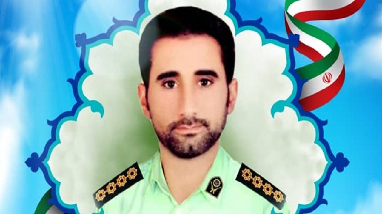 مراسم خاکسپاری پیکر فرمانده جوان پاسگاه خنافره شادگان در الهایی