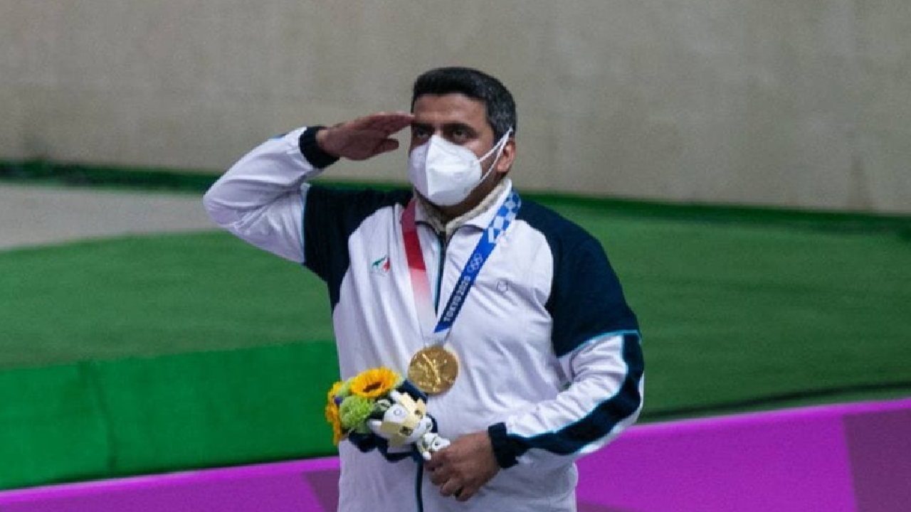 نام قهرمان المپیک بر تارک خیابانی در دهلران