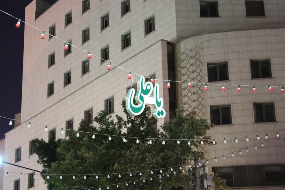 ۲۳۰ هزار متر ریسه بندی، زینت بخش منظر شبانه مشهدالرضا (ع)