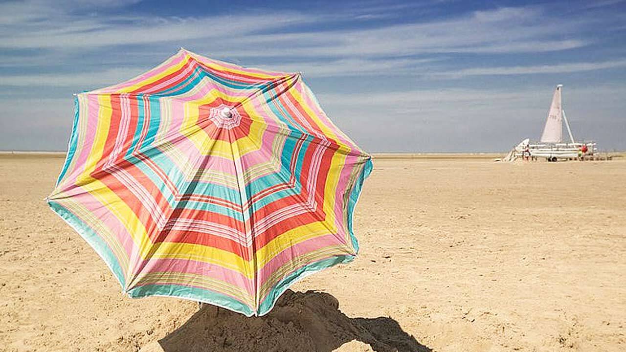 چتر کولردار مخصوص فصل تابستان + فیلم