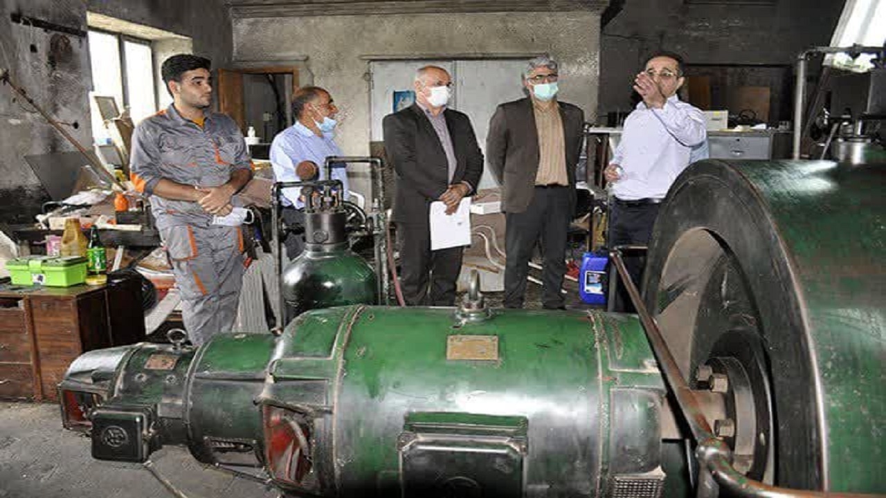 راه اندازی ژنراتور برق بعد از نیم قرن