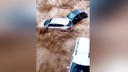 تامین روشنایی در شب با کمک پهپاد + فیلم
