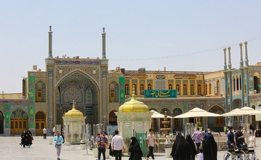حال و هوای حرم حضرت معصومه(س) در آستانه عید غدیر +تصاویر