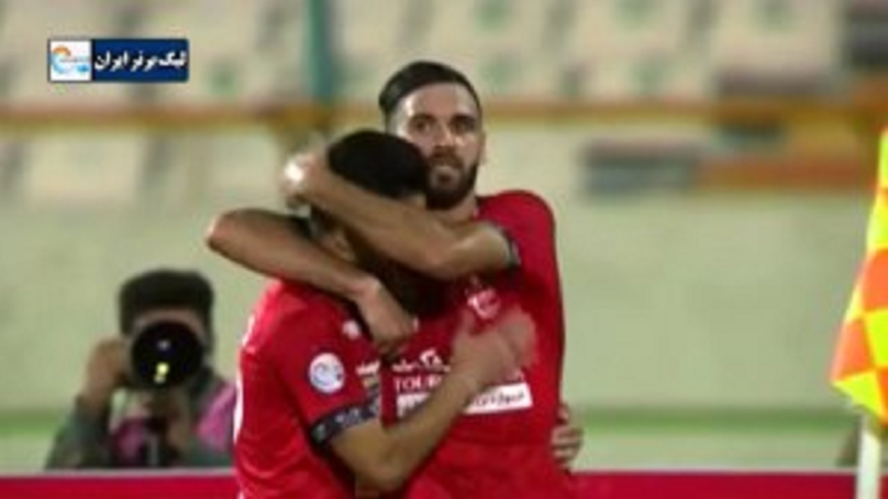 گل دوم پرسپولیس به تراکتور + فیلم