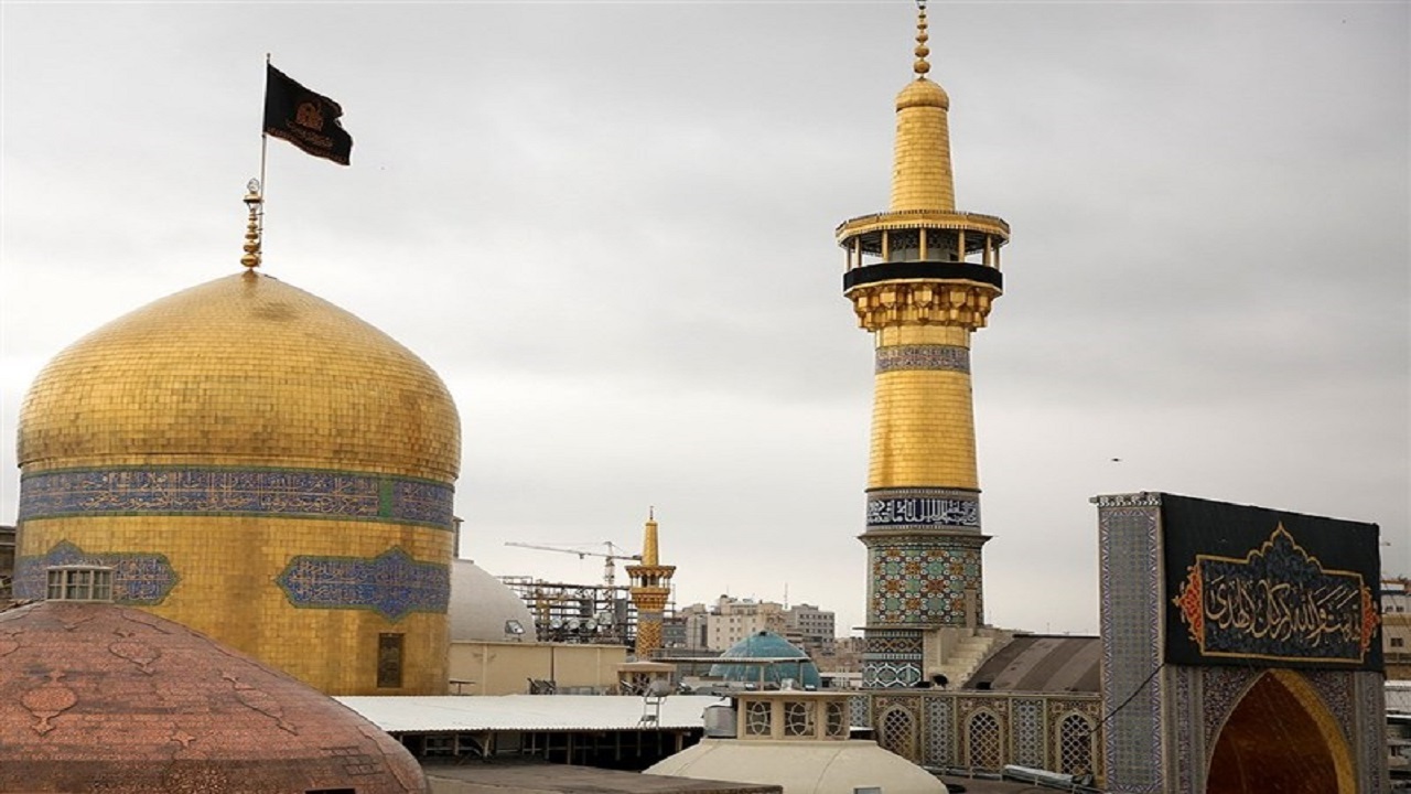مشهد الرضا، سیاه پوش امام زین العابدین (ع)