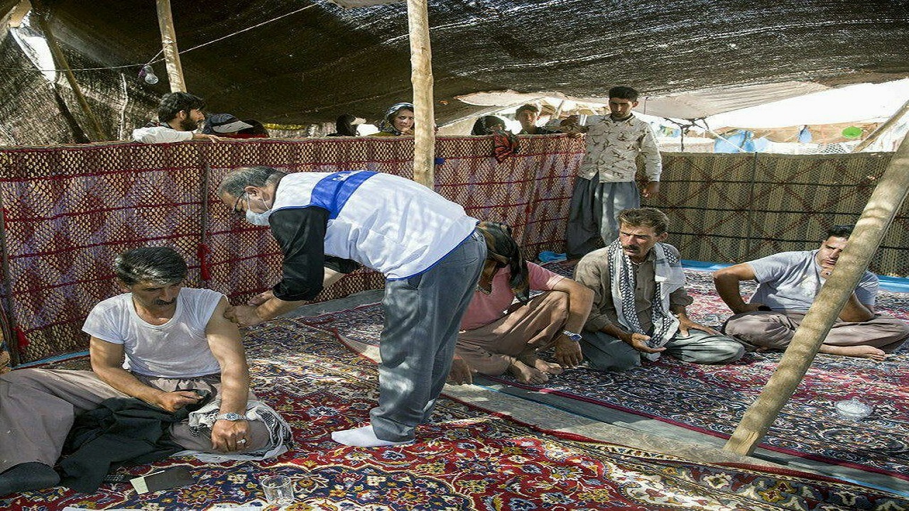 واکسیناسیون بیش از ۱۲ درصد عشایر کوچ رو در نهاوند
