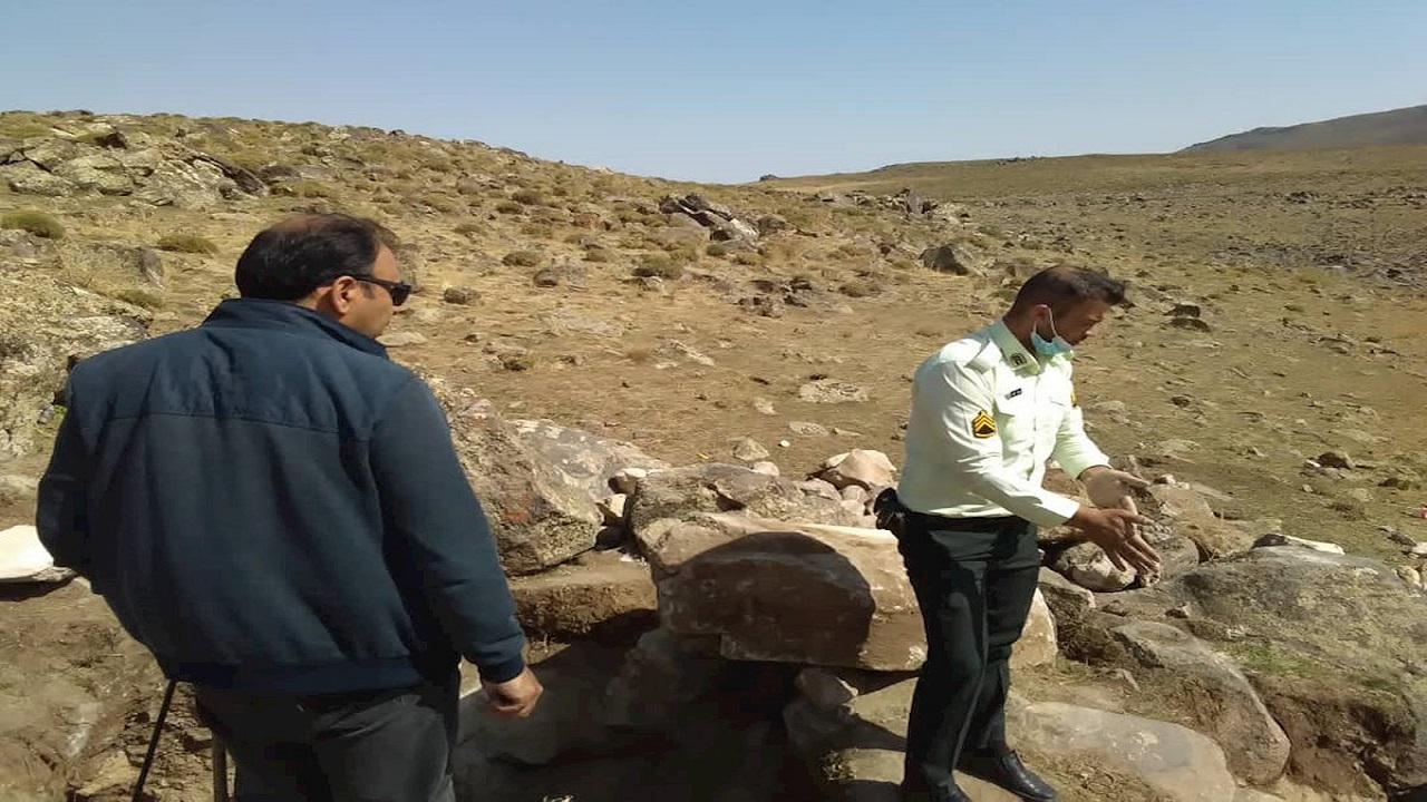 برخورد با حفاران غیرمجاز میراث فرهنگی در سرعین