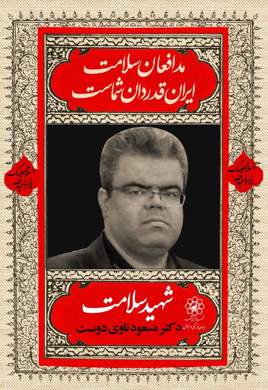 اکران ۴۲ قاب تصویر مزین به&zwnj;عکس شهدای مدافع سلامت در مشهد