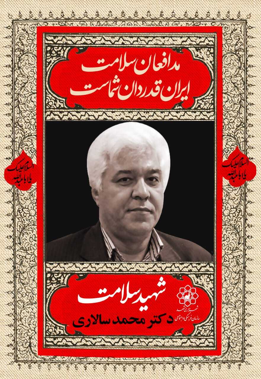 اکران ۴۲ قاب تصویر مزین به&zwnj;عکس شهدای مدافع سلامت در مشهد