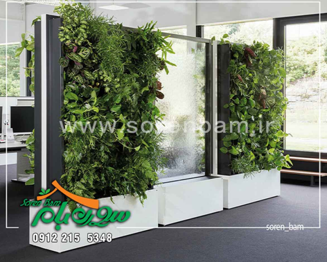 نحوه اجرای دیوار سبز طبیعی و مصنوعی