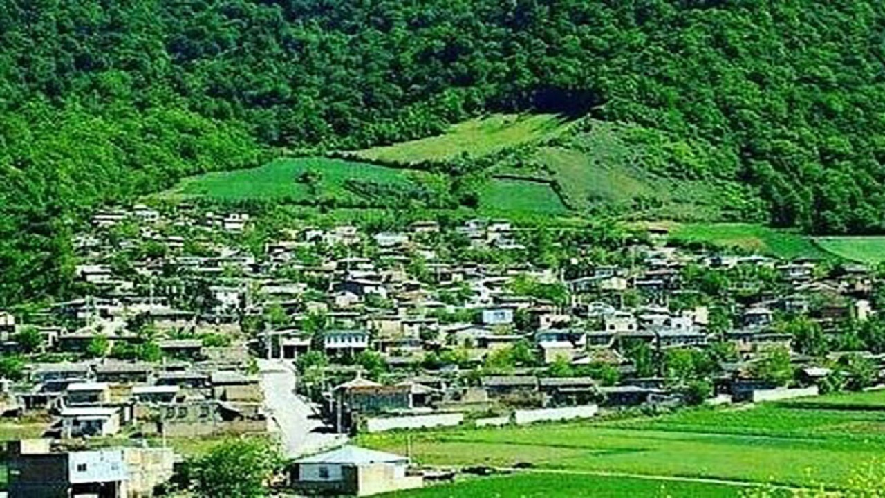 فیلمی از مزارع زیبای روستای مرزبن