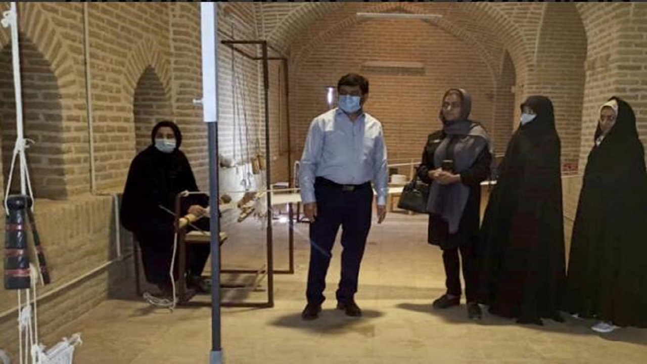 کاروانسرای عقدا کارگاه صنایع دستی شد