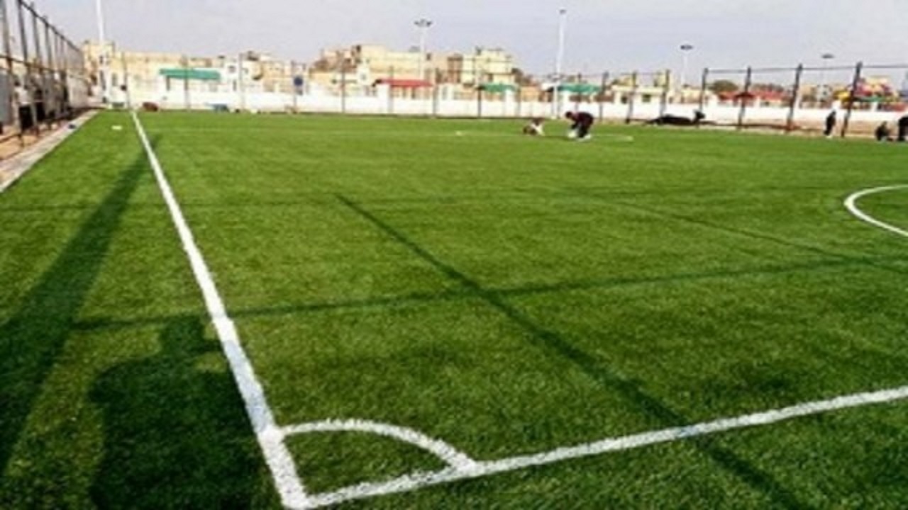 شروع بکار پروژه پیست دوومیدانی و زمین چمن فوتبال مهران
