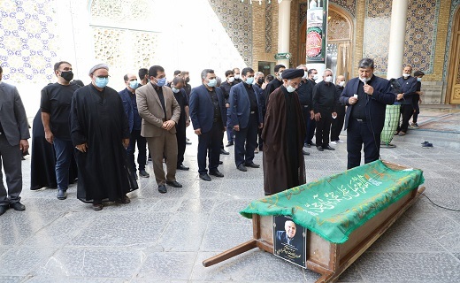 تشییع و خاکسپاری پیکر مرحوم غلامرضا جانقربان +تصاویر