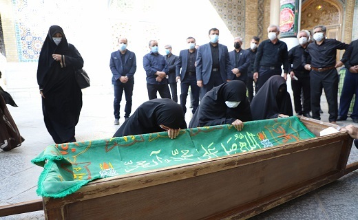 تشییع و خاکسپاری پیکر مرحوم غلامرضا جانقربان +تصاویر
