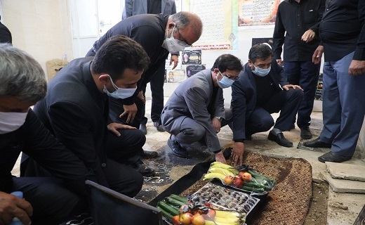 تشییع و خاکسپاری پیکر مرحوم غلامرضا جانقربان +تصاویر