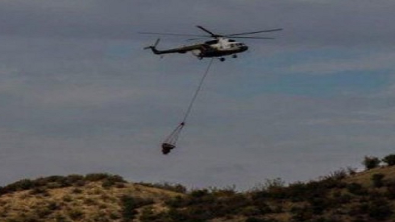 اطفای حریق بوستان جنگلی لتمان کن در تهران