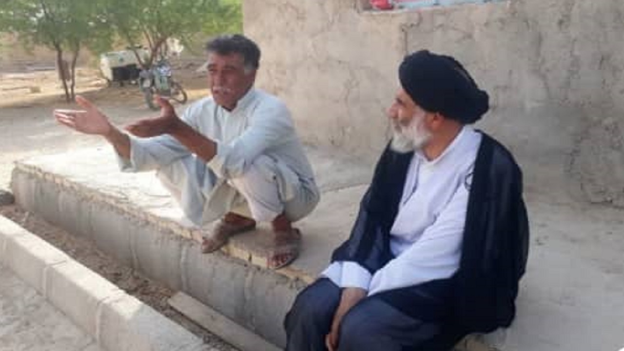 حضور میدانی نماینده ولی فقیه خوزستان در روستا‌های رامشیر