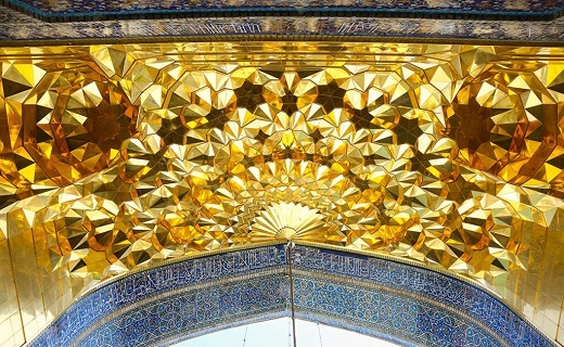 جاذبه های هنری صحن امام هادی (ع)حرم حضرت معصومه(س) +تصاویر