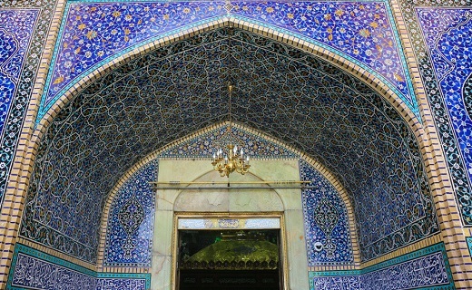 جاذبه های هنری صحن امام هادی (ع)حرم حضرت معصومه(س) +تصاویر