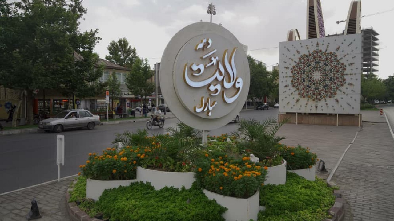 ۵۰۰ هزار بوته گل فصلی، زینت‌بخش مشهد در عید غدیر