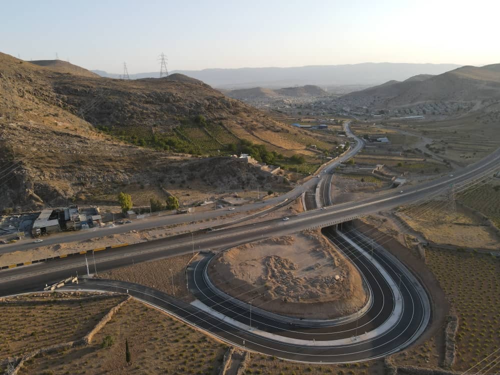 تقاطع غیرهمسطح شمال شرق شیراز به‌زودی افتتاح می‌شود