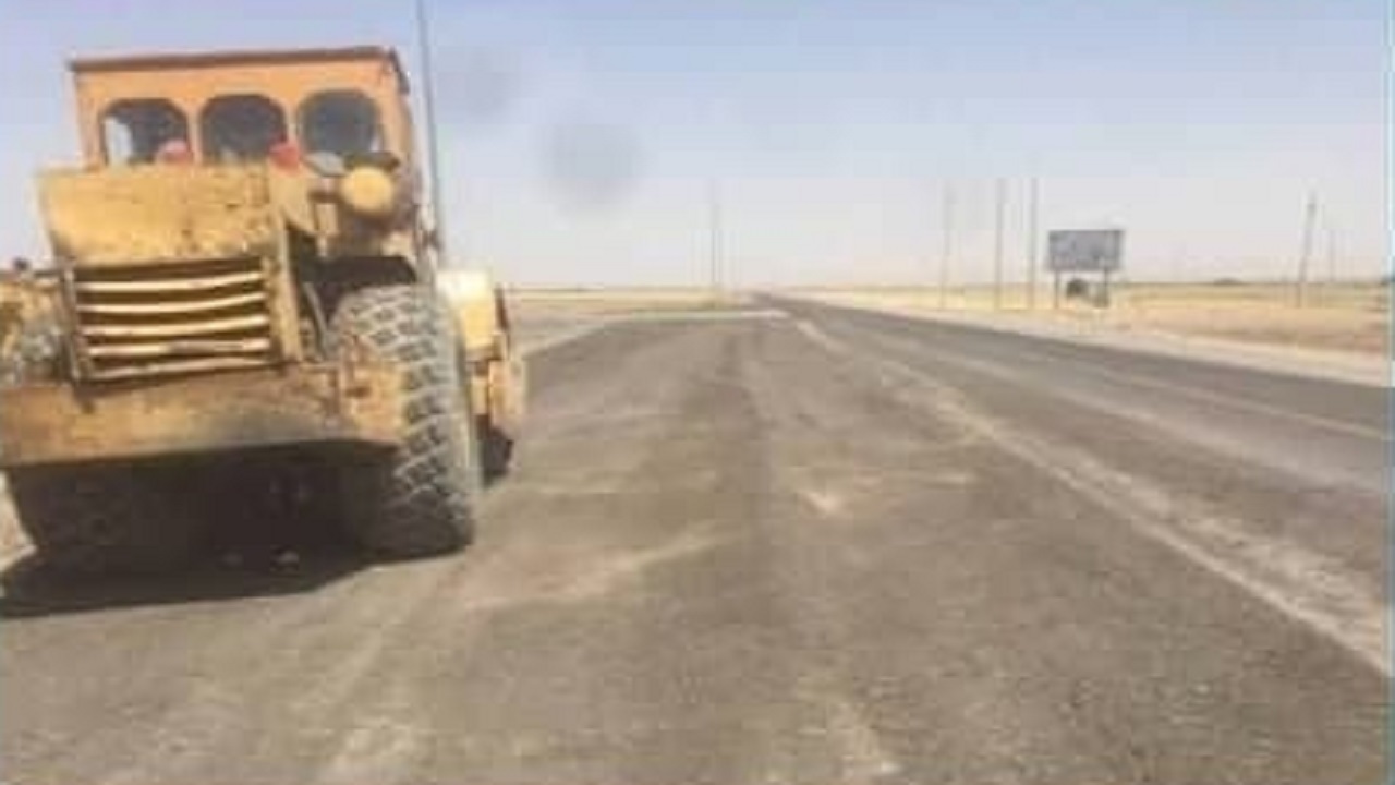 ایمن‌سازی محور دولت آباد-دستجرد در تاکستان