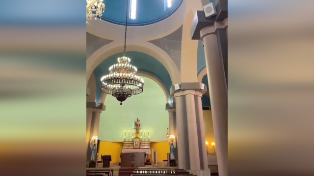 کلیسای سنت جوزف در قلب تهران + فیلم