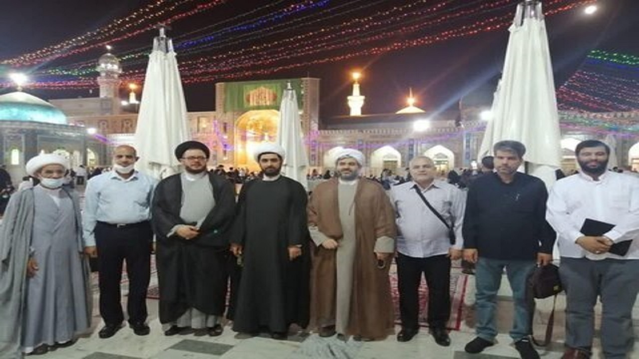 حضور جمعی از فعالان و موکب داران عراقی اربعین در ایران