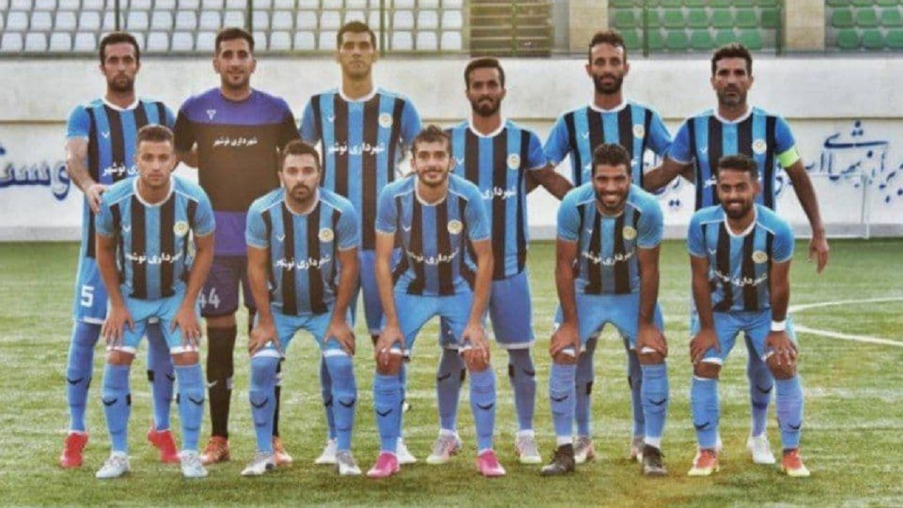 شهرداری نوشهر در آستانه صعود به لیگ ۲ فوتبال