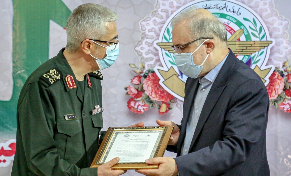 سرلشکر باقری از وزارت بهداشت تقدیر کرد