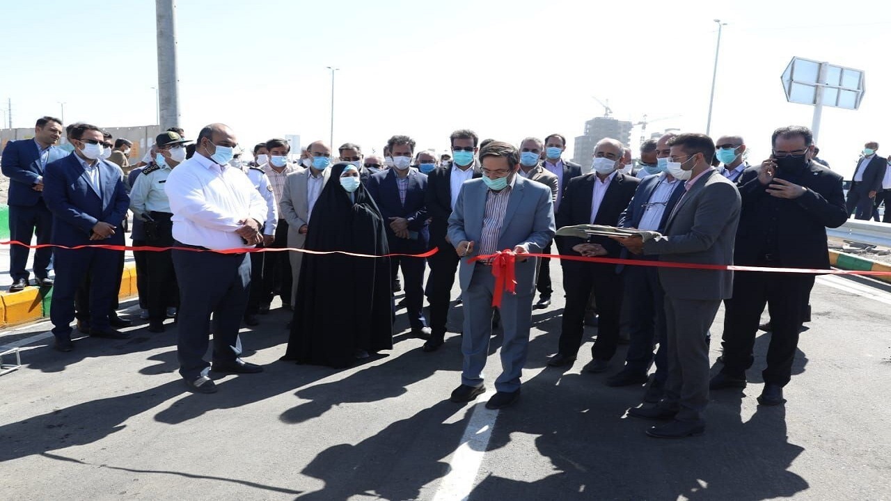 جاده جدید مشهد به شاندیز افتتاح شد