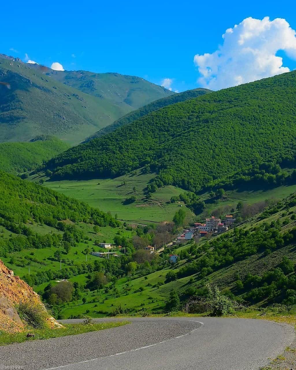 تصویری زیبا از دره مکیدی در قاب دوربین شهروندخبرنگار