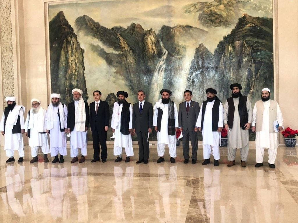 دیدار معاون سیاسی طالبان با وزیر خارجه چین
