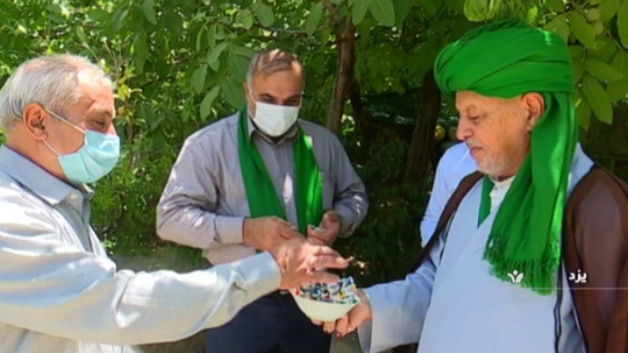 روستای سیدها در روز عید غدیر + فیلم